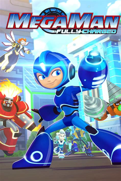 Mega Man Fully Charged 2018 The Poster Database Tpdb