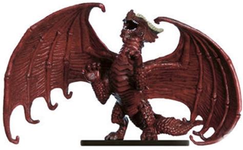 Each creature in that area must succeed on a dc 17 strength. Dungeons & Dragons Mini Dungeons of Dread Young Red Dragon Figure | DA Card World