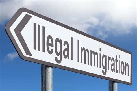 Illegal Immigration Free Of Charge Creative Commons Highway Sign Image