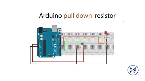 Arduino Tutorial Arduino Pull Down Resistor Beginner Project Youtube