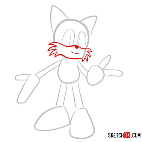 How To Draw Tails From Sonic X