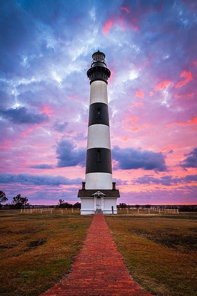 Bodie Island Lighthouse Sunrise Cape Hatteras Outer Banks Nc