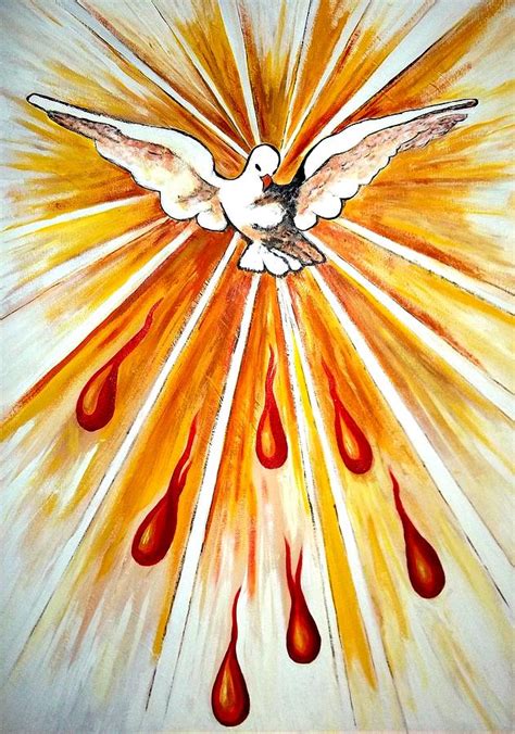 The Holy Spirit Painting By Roberto Rivera Fine Art America