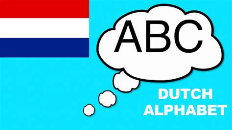 Learn Dutch Alphabet Abc Pronunciation Het Alfabet Abc Nederlands