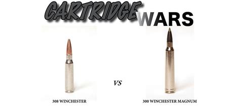 Cartridge Wars 308 Winchester Versus 300 Winchester Magnum Richard Mann