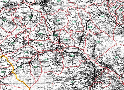 Genuki Map Of Kildwick Parish West Riding Of Yorkshire England