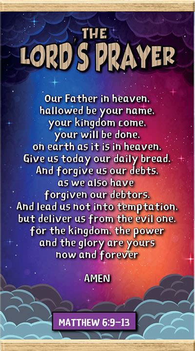 Jesus prays before the decisive moments of his mission: MINI WALL DECORS 2018 (English) - The Lord's Prayer ...