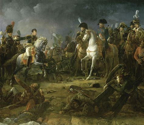 Napoleon at the Battle of Austerlitz, 1805 Painting by Francois Gerard