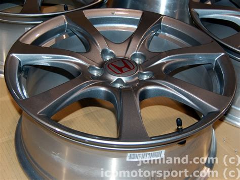 Used Fd2 Civic Type R Gunmetal Wheels 18x75 60offset Mint Sold