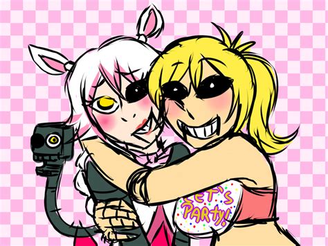 Request Mangle X Toy Chica By Sailor Sheep On Deviantart