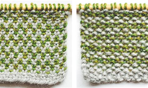 How To Knit The Linen Stitch 4 Ways Knitting For Charity Knitting