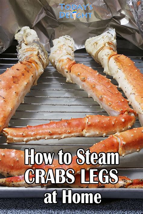 How To Steam Crabs Legs King Crab Legs Recipe Steamed Crab Legs