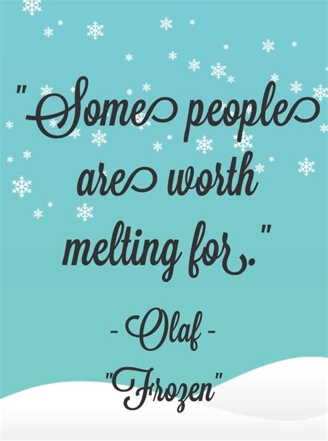 11 Best Olaf Quotes And Sayings Olaf Quotes Frozen Quotes