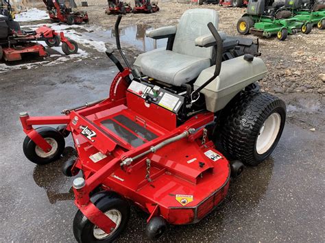 In Exmark Lazer Z Commercial Zero Turn Mower Hours A Month Lawn Mowers For Sale