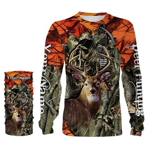 Deer Hunting Big Game Camo Grim Reaper Custom Name 3d All Ov Inspire Uplift