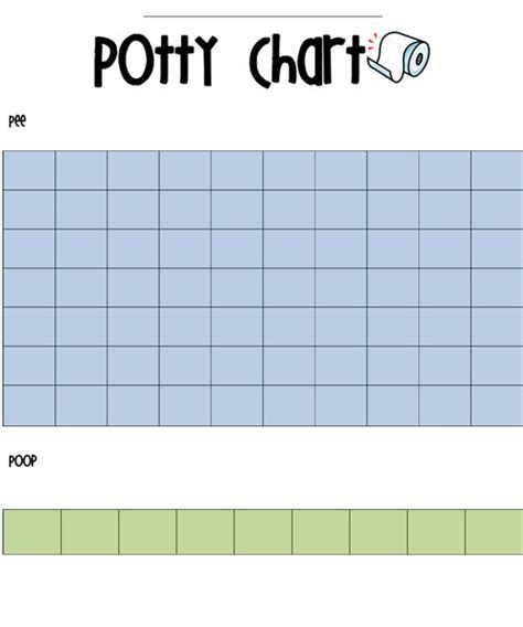 Potty Training Sticker Chart Free Printable