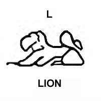 Type a numeral to add an accent Egyptian hieroglyph for the letter L | Pics4Learning