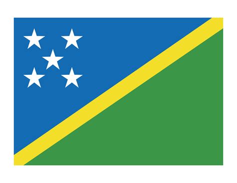 Solomon Islands Flag Vector Art Icons And Graphics For Free Download