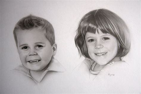 Double Portrait Made By Kymo Art Pencil Tutorials Portrait Amazing