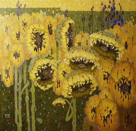 Artem Tolstukhin Sunflowers Sunflower Art Sunflower Painting Floral Painting Floral Art
