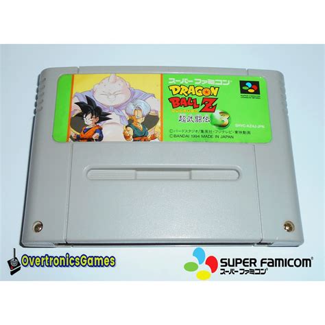 Snes Jogo Dragon Ball Z Super Butouden 3 Super Nintendo Super Famicom