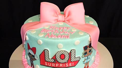 Especially they await to cut a beautiful birthday cake and to open up the birthday these are some of our lol doll cake designs. Lol surprise cake - YouTube