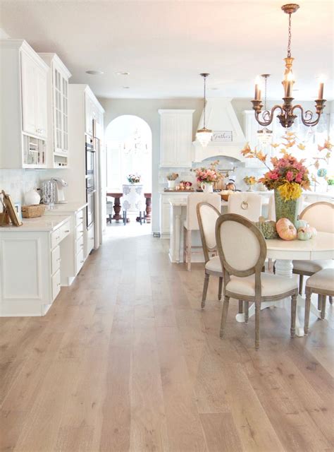 New Wood Flooring Reveal In The Kitchen And Sunroom French Country
