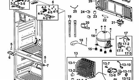 Wiring Samsung Diagram Refrigerator - Samsung RF18HFENBBC/AA-00 bottom