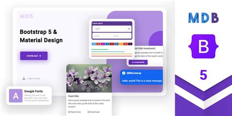 introduction bootstrap material design