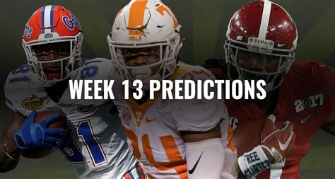 Sec Week 13 Predictions And Bets