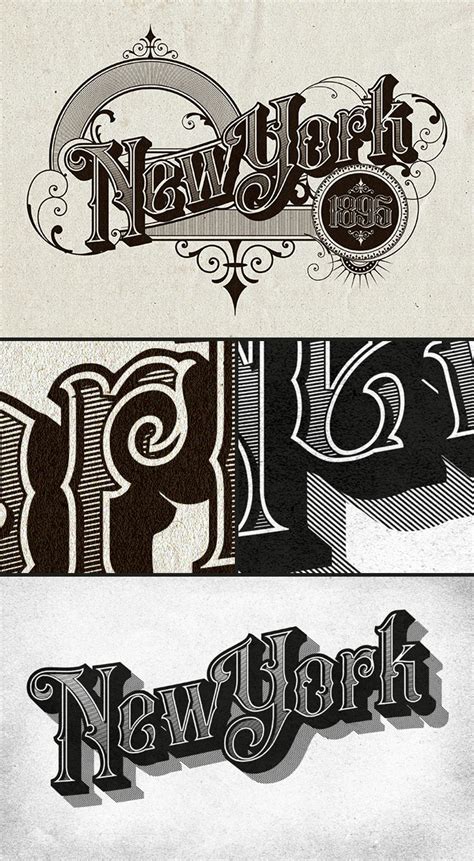 Vintage Text Effect In Adobe Illustrator ⋆ Noble By Design