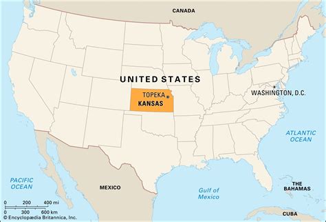 Kansas Maps Facts World Atlas Vlr Eng Br
