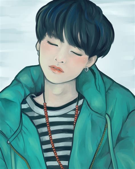 Tons of awesome bts suga anime wallpapers to download for free. Wow this is one amazing Fanart ~ Suga BTS ~>> someone ...