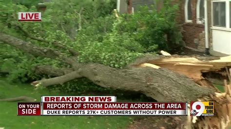 Storm Knocks Out Power To Thousands In Tri State