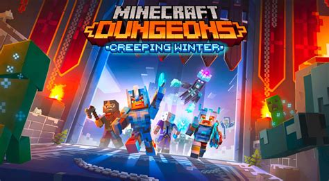 Minecraft dungeons is breaking away from the hero edition for the first time with its third dlc pack, howling peaks. Minecraft Dungeons - Nouveau DLC Creeping Winter | NationHive