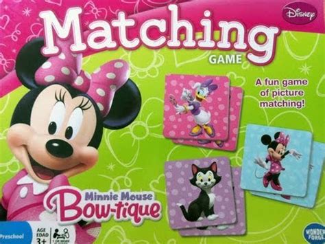 This time you will develop your attention with the heroines. Disney Minnie Mouse Bowtique Matching Game Memory - YouTube
