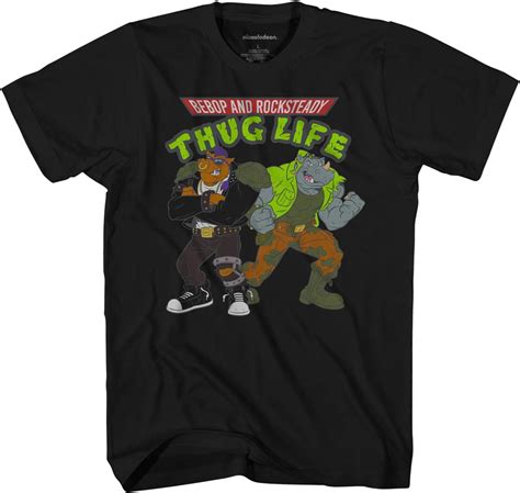 Mens Shirts And Tops Teenage Mutant Ninja Turtles Bebop And Rocksteady