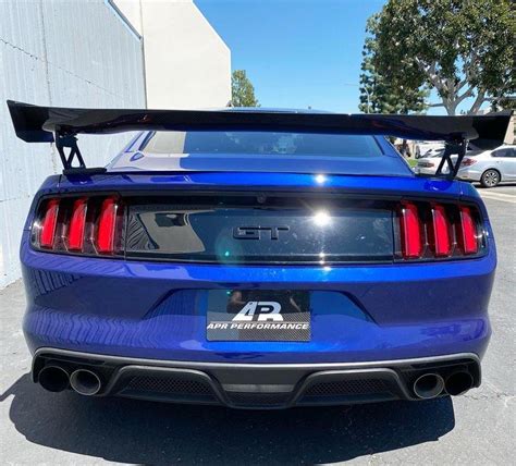 Apr Performance Ford Mustang Gtc Carbon Fiber Rear Wing