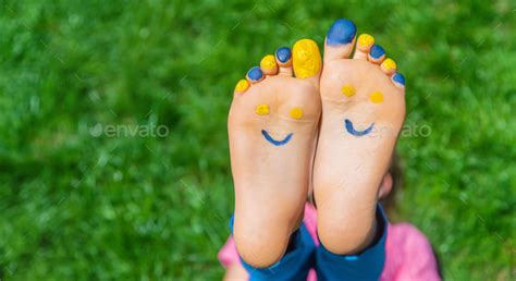 Child Feet Stock Photo By Yanadjana Photodune
