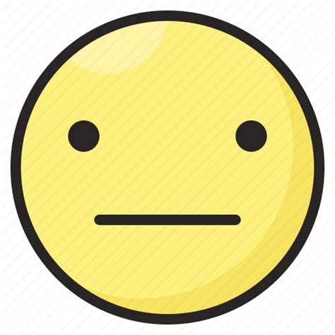 Emoji Emoticon Emotion Expression Face Reactionless Icon