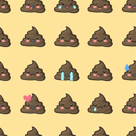 Custom Poop Emoji Wallpaper And Surface Covering Youcustomizeit