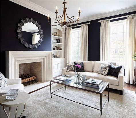 41 Amazing Navy Blue And White Living Room Ideas Decorewarding