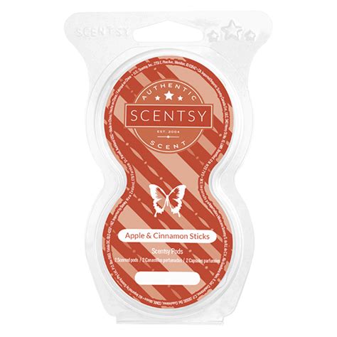 Apple And Cinnamon Sticks Scentsy Pod Twin Pack Sammy Grace Scents Scents