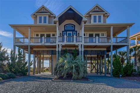 Holden Beach Nc That S It Ii 1345 Obw A 6 Bedroom Oceanfront Rental House I… Beach House