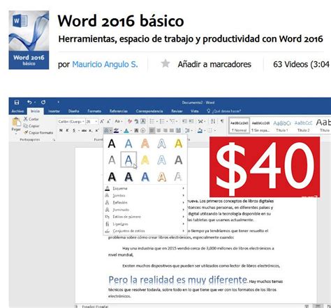 Aprende Y Conoce Los Pasos Básicos Para Utilizar Word 2016 El