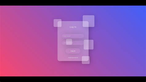 How To Create A Glassmorphism Log In Form Using Html And Css Codeshala