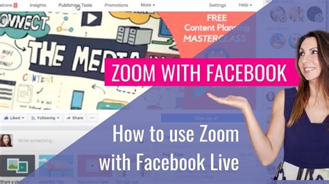 How To Use Zoom With Facebook Live Youtube
