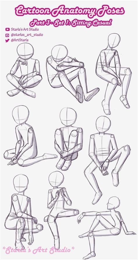 Poses Para Dibujar Sentado Estas Son Todas Las Formas De Usar