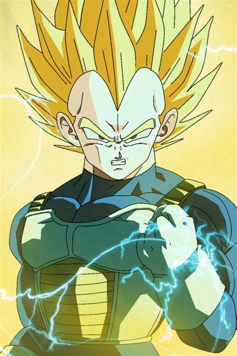 Ele está extremamente frustrado por ter. DBZ Super Saiyan Vegeta HD | Dragon ball, Anime dragon ...