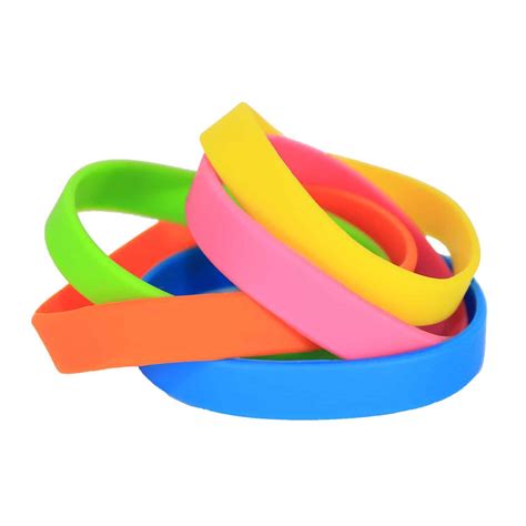 Plain Silicone Wristband Customlanyards Outdoor And Travelling Ts